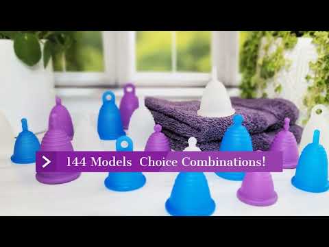Kit de copa menstrual sin colorantes - VAPOR (vapor)
