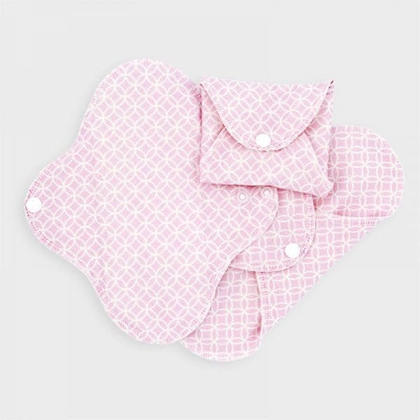Imse Vimse PANTY LINER Almohadillas 3-pack Pink Halo