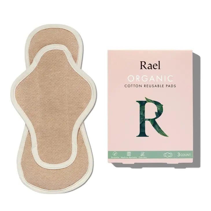 Pack de 3 compresas REGULARES de algodón orgánico Imse Vimse Rael